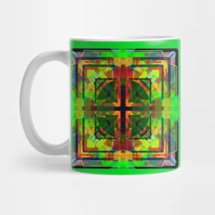 Kryptonite fire cross Mug